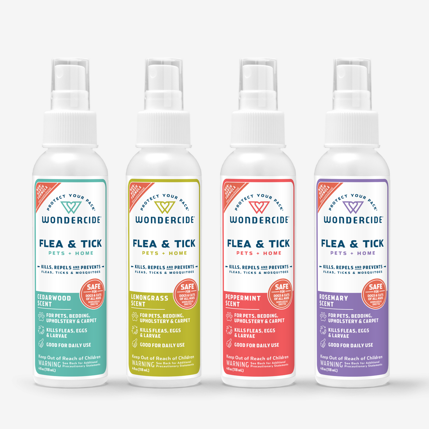 Flea & Tick Spray for Pets + Home Scent Sampler